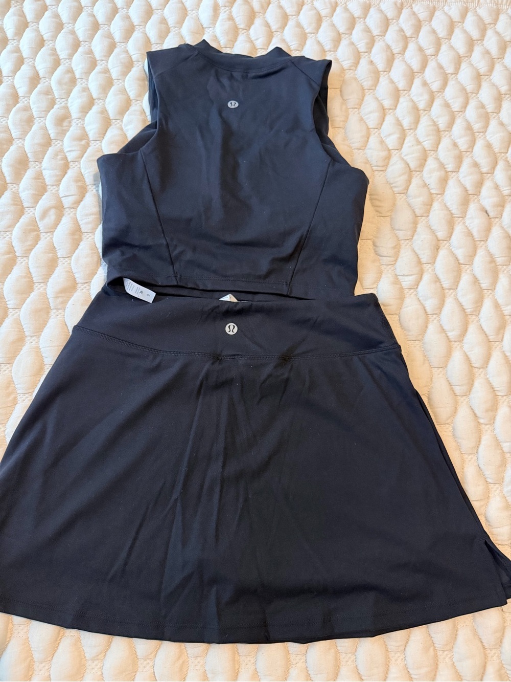 lululemon athletica Black Two-Piece Skirt Set - Picture 2 of 4